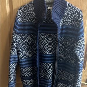 GAP Gray/Blue Sweater - M